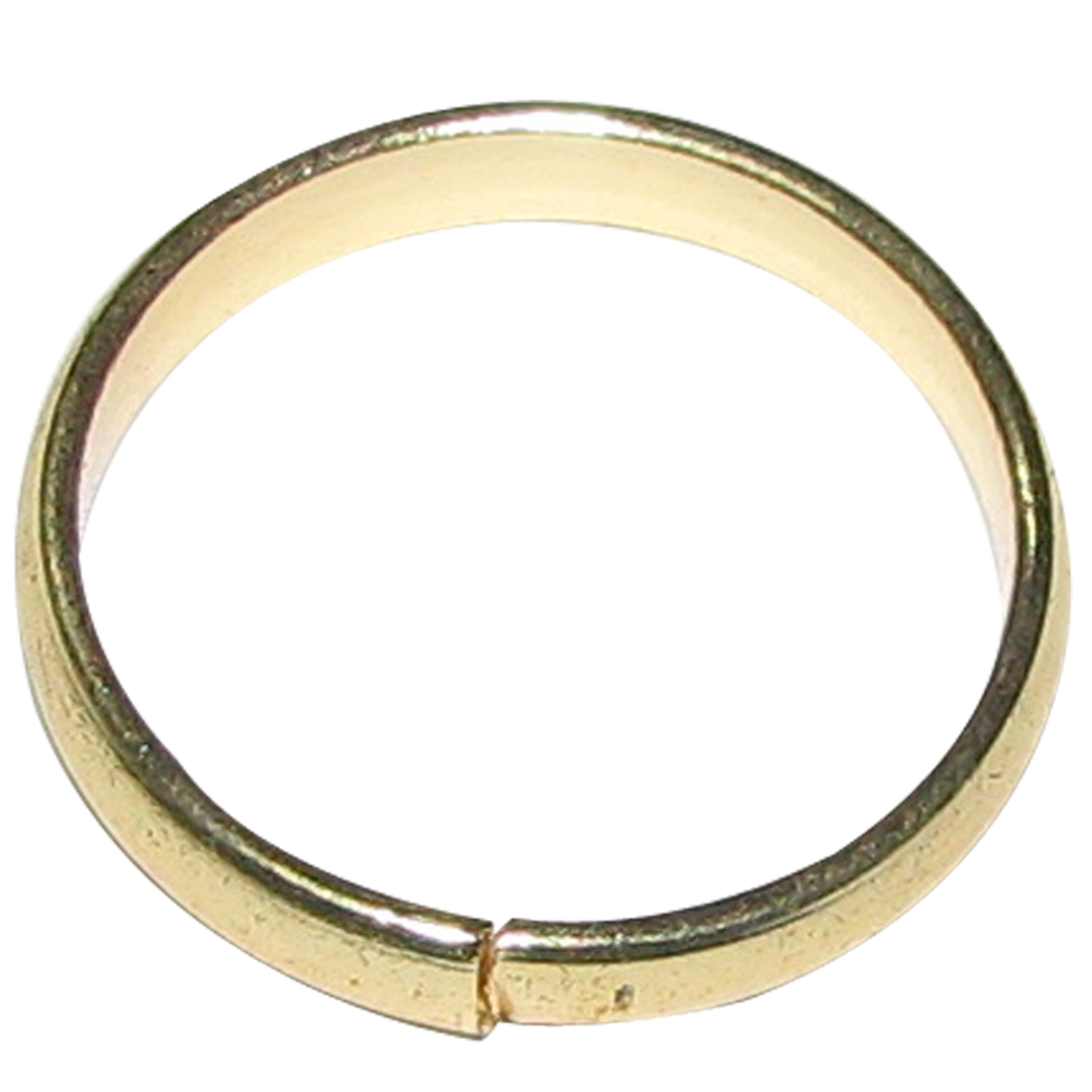 A1144 04 Real Black Horse Shoe Iron Ring Kale Ghode ki Naal Ki Ring Gold Colour Polish Adjustable Ring