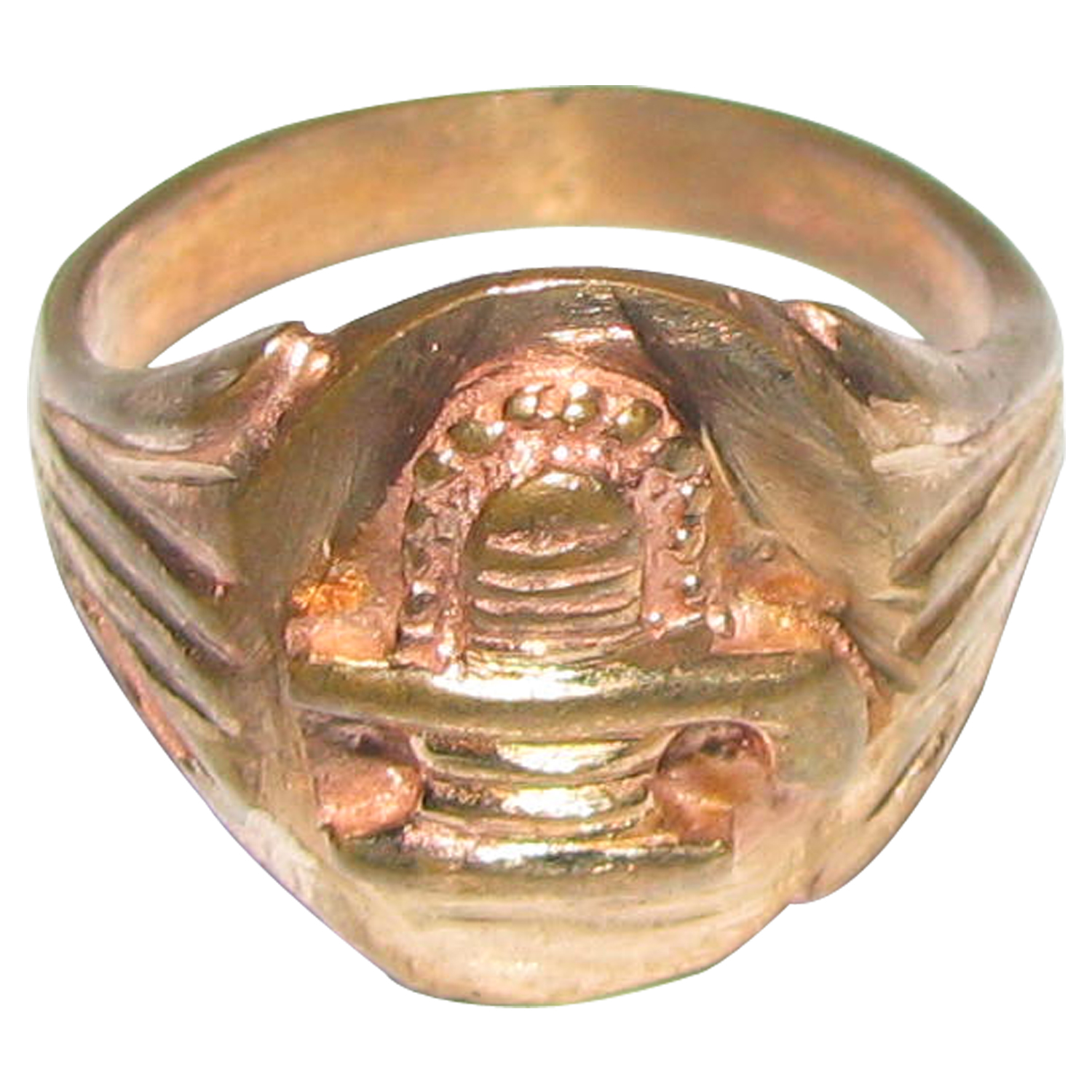 Shivling Ring in brass - Rudra Centre